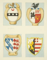 Wappen auf Denkmälern in St. Mary Redcliffe