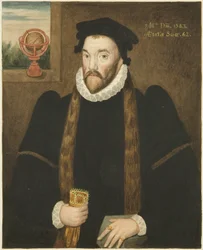 Porträt im Rathaus eines unbekannten Stadtrats