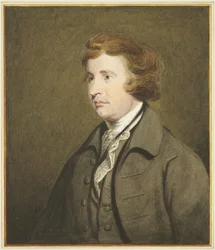 Porträt im Mansion House, Queen Square, von Edmund Burke