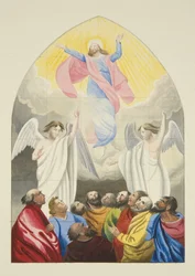 Fenster entworfen von Edward Bird, R.A., in der Temple Church