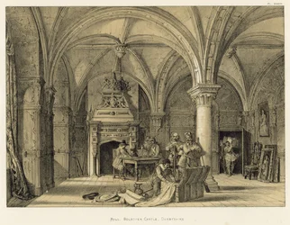 Halle, Bolsover Castle, Derbyshire