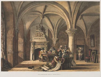 Halle, Bolsover Castle, Derbyshire