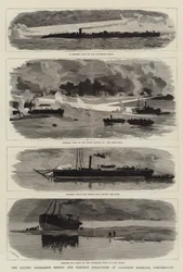 Die jüngsten U-Boot-Minen- und Torpedooperationen im Langston Harbour, Portsmouth