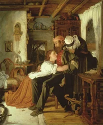 Zuhause, ca. 1856
