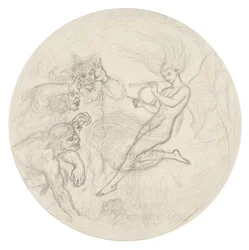 Die Insel ist voller Geräusche: Stephano und Trinculo geführt von Ariel