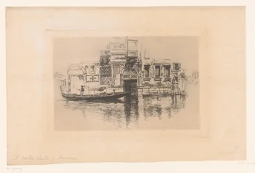 Gondel auf einem Kanal