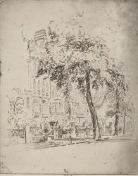 Großer Baum, Cheyne Walk, 1906