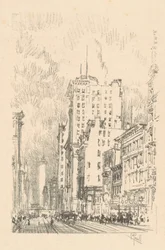 Broadway, oberhalb der Dreiundzwanzigsten Straße