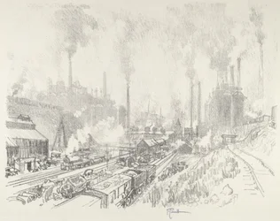 Im Land von Eisen und Stahl, 1916