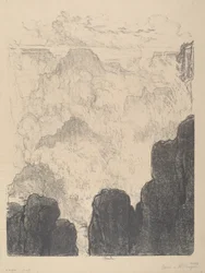 Nebel im Canyon, Nr. II, 1912