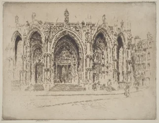 Vorhalle von Saint-Maclou, Rouen