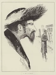 Der Jude zu Hause, von Joseph Pennell