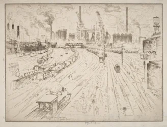 Gleise, Oberhausen