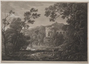 Eine italienische Ansicht, ca. 1810