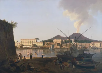 Der Hafen von Granatello in Portici, in der Nähe von Neapel