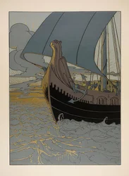 Illustration. Die Nibelungen