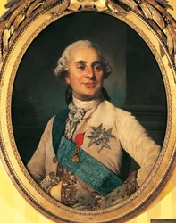 Porträt von Ludwig XV. von Frankreich, bekannt als der Vielgeliebte