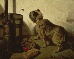 Der Hund und die Fliege, 1856