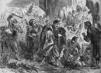 Plünderung des Kaiserpalastes, um 1880