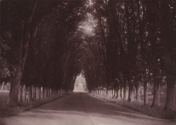Allee, Château de Grand-Vaux, Savigny-sur-Orge, das Familienheim von Vigier