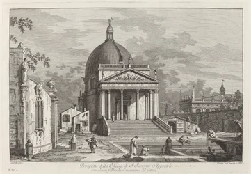 Prospetto della Chiesa di S. Simeone Apostolo, 1742