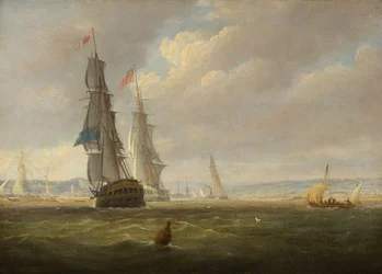 Schiffe, die in den Avon einlaufen