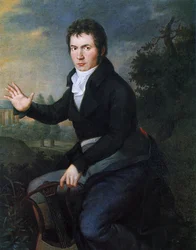 Porträt von van Beethoven