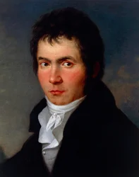 Porträt von Ludwig van Beethoven