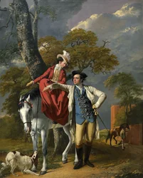 Herr und Frau Thomas Coltman, ca. 1770-72