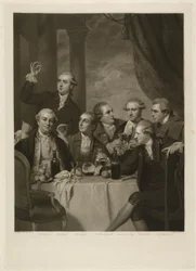 Die Dilettanti-Gesellschaft, graviert von Charles Turner