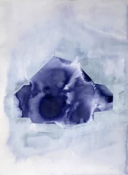 Indigo Haus Abstrakt