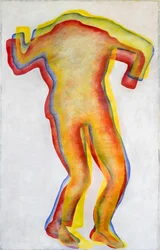 Lebendige geschichtete Figur
