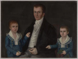 John Jacob Anderson und Söhne, John und Edward, um 1812-15