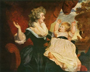 Herzogin von Devonshire und Kind