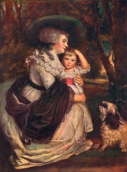 Lavinia, Countess Spencer 1762-1831, und John Charles Spencer, Viscount Althorp 1782-1845, 1906