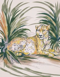 Friedlicher Dschungel Gepard