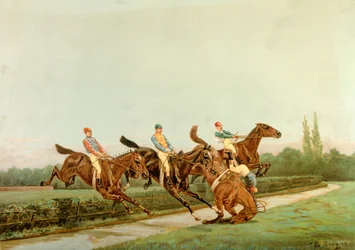 Pferde und Jockeys, 20. Jahrhundert
