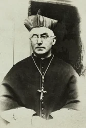 Porträt von Kardinal Francis Bourne, ca. 1900 (Foto)
