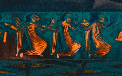 An der Verkündigung teilnehmen, aus der Serie Verkündigung