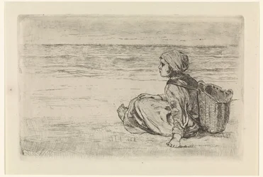 Mädchen am Meer