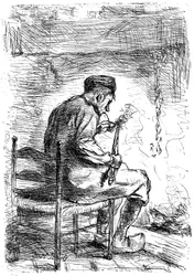 Der Raucher, ca. 1880-1882