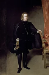Porträt von Prinz Balthasar Charles