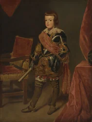 Porträt von Prinz Baltasar Carlos