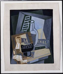 Stillleben vor einem Fenster, 1922