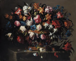 Kleiner Blumenkorb