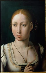 Porträt von Johanna I. von Kastilien, genannt Johanna die Wahnsinnige