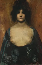 Orientalisches Mädchen, ca. 1890-1895