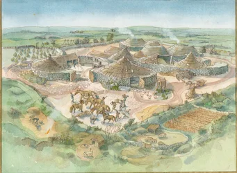 Rekonstruktion von Carn Euny