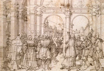 Der Selbstmord der Lucretia, frühes 16. Jahrhundert
