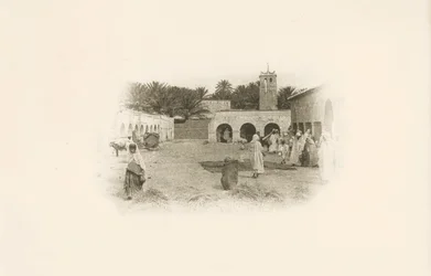 Eine von Jules Gervais-Courtellemonts Ansichten von Algerien